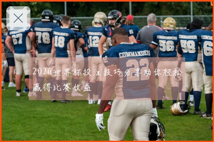 2026世界杯投注技巧分享助你轻松赢得比赛收益